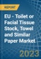 EU - Toilet or Facial Tissue Stock, Towel and Similar Paper - Market Analysis, Forecast, Size, Trends and Insights. Update: COVID-19 Impact - Product Thumbnail Image