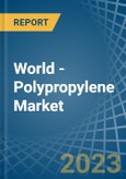 World - Polypropylene (In Primary Forms) - Market Analysis, Forecast, Size, Trends and Insights. Update: COVID-19 Impact- Product Image