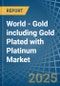 World - Gold including Gold Plated with Platinum - Market Analysis, Forecast, Size, Trends and Insights. Update: COVID-19 Impact - Product Thumbnail Image