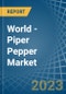World - Piper Pepper - Market Analysis, Forecast, Size, Trends and Insights. Update: COVID-19 Impact - Product Thumbnail Image