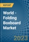 World - Folding Boxboard - Market Analysis, Forecast, Size, Trends and Insights. Update: COVID-19 Impact - Product Image