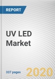UV LED Market by Type, Material and Application and Industry Vertical: Global Opportunity Analysis and Industry Forecast, 2020-2027- Product Image