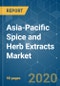 Asia-Pacific Spice and Herb Extracts Market - Growth, Trends, and Forecasts (2020 - 2025) - Product Thumbnail Image