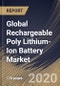 Global Rechargeable Poly Lithium-Ion Battery Market by Structure, Application and Region: Industry Analysis and Forecast 2020-2026 - Product Thumbnail Image