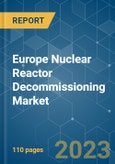 Europe Nuclear Reactor Decommissioning Market - Growth, Trends, and Forecasts (2020 - 2025)- Product Image