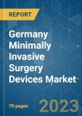 Germany Minimally Invasive Surgery Devices Market - Growth, Trends, and Forecasts (2020 - 2025)- Product Image
