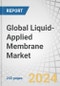 Global Liquid-Applied Membrane Market by Type (Elastomeric, Bituminous, Cementitious), Application (Roofing, Walls, Building Structures, Roadways), Usage, End-Use Industry (Residential Construction, Commercial Construction), and Region - Forecast to 2029 - Product Image