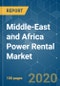 Middle-East and Africa Power Rental Market - Growth, Trends, and Forecasts (2020 - 2025) - Product Thumbnail Image
