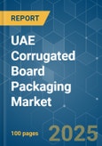 UAE Corrugated Board Packaging Market - Growth, Trends, COVID-19 Impact, and Forecasts (2022 - 2027)- Product Image