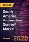 South America Automotive Sunroof Market Forecast to 2027 - COVID-19 Impact and Regional Analysis by Type (Slide-in Sunroof, Slide-out, Sunroof Panoramic Sunroof, and Pop-Up), Material (Fabric and Glass), and Application (Premium Cars, SUVs, and Sedan Cars) - Product Thumbnail Image