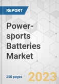 Power-Sports Batteries Market - Global Industry Analysis, Size, Share, Growth, Trends, and Forecast, 2020 - 2030- Product Image