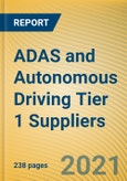 Global and China ADAS and Autonomous Driving Tier 1 Suppliers Report, 2020-2021- Product Image