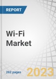 Wi-Fi Market by Offering (Hardware, Solutions, Services), Density (High-density Wi-Fi, Enterprise-class Wi-Fi), Location Type (Indoor, Outdoor), Application, Vertical (Education, Retail & eCommerce) and Region - Global Forecast to 2028- Product Image