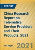 China Research Report on Telematics Service Providers (TSP) and Their Products, 2021- Product Image