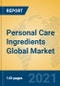 Personal Care Ingredients Global Market Insights 2020, Analysis and Forecast to 2025, by Manufacturers, Regions, Technology, Application, Product Type - Product Image