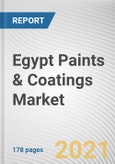 Egypt Paints & Coatings Market by Resin Type, Technology and Product Type: Opportunity Analysis and Industry Forecast, 2020-2027- Product Image