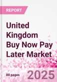 United Kingdom Buy Now Pay Later Business and Investment Opportunities Databook - 75+ KPIs on BNPL Market Size, End-Use Sectors, Market Share, Product Analysis, Business Model, Demographics - Q1 2024 Update- Product Image