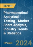 Pharmaceutical Analytical Testing - Market Share Analysis, Industry Trends & Statistics, Growth Forecasts 2021 - 2029- Product Image