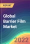 Global Barrier Film Market Analysis, By Type (PE, PET, PP, Organic Coatings, Polyamide, Inorganic Oxide Coatings) By End-Use (Food & Beverage Packaging, Pharmaceutical Packaging, Personal care, others), By Grade, By Region, Competition Forecast & Opportunities, 2015-2030 - Product Image