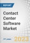 Contact Center Software Market by Component (Solutions (Omnichannel Routing, Reporting & Analytics), Services), Organization Size, Deployment Mode, Vertical (BFSI, Telecommunications, & Retail & Consumer Goods) and Region - Global Forecast to 2028 - Product Image