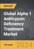 Alpha 1 Antitrypsin Deficiency Treatment - Global Strategic Business Report- Product Image