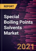 Special Boiling Points Solvents Market Forecast to 2027 - COVID-19 Impact and Global Analysis By Solvent Base (Petroleum Ether, Rubber Solvent, and Others), and Application (Paints and Coatings, Rubbers and Tires, Inks, Adhesives, Resins, Cleaning Agents, and Others)- Product Image