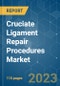 Cruciate Ligament Repair Procedures Market - Growth, Trends, COVID-19 Impact, and Forecasts (2022 - 2027) - Product Image