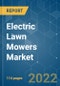 Electric Lawn Mowers Market - Growth, Trends, COVID-19 Impact, and Forecasts (2022 - 2027) - Product Image