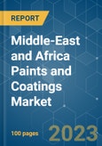 Middle-East and Africa Paints and Coatings Market - Growth, Trends, COVID-19 Impact, and Forecasts (2023-2028)- Product Image