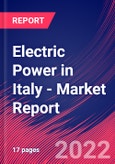 Electric Power in Italy - Industry Market Research Report- Product Image