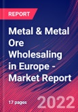 Metal & Metal Ore Wholesaling in Europe - Industry Market Research Report- Product Image