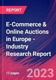 E-Commerce & Online Auctions in Europe - Industry Research Report- Product Image