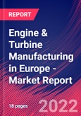 Engine & Turbine Manufacturing in Europe - Industry Market Research Report- Product Image