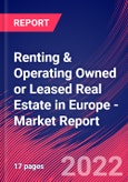 Renting & Operating Owned or Leased Real Estate in Europe - Industry Market Research Report- Product Image