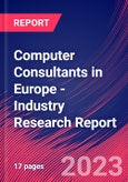 Computer Consultants in Europe - Industry Research Report- Product Image