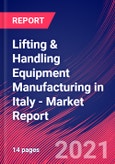 Lifting & Handling Equipment Manufacturing in Italy - Industry Market Research Report- Product Image