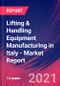 Lifting & Handling Equipment Manufacturing in Italy - Industry Market Research Report - Product Thumbnail Image