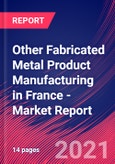 Other Fabricated Metal Product Manufacturing in France - Industry Market Research Report- Product Image
