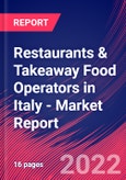 Restaurants & Takeaway Food Operators in Italy - Industry Market Research Report- Product Image
