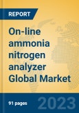 On-line ammonia nitrogen analyzer Global Market Insights 2023, Analysis and Forecast to 2028, by Market Participants, Regions, Technology, Application, Product Type- Product Image