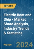 Electric Boat and Ship - Market Share Analysis, Industry Trends & Statistics, Growth Forecasts 2020 - 2029- Product Image