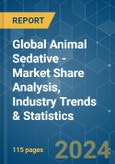 Global Animal Sedative - Market Share Analysis, Industry Trends & Statistics, Growth Forecasts 2019 - 2029- Product Image