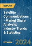 Satellite Communications - Market Share Analysis, Industry Trends & Statistics, Growth Forecasts 2017 - 2029- Product Image