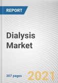Dialysis Market by Type, Product & Service, and End User: Global Opportunity Analysis and Industry Forecast, 2021-2028- Product Image