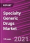 Specialty Generic Drugs Market Share, Size, Trends, Industry Analysis Report, By Application; By Route of Administration; By Distribution Channel; By Region; Segment Forecast, 2021 - 2028 - Product Thumbnail Image