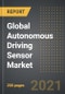Global Autonomous Driving Sensor Market: Analysis By Product Type, (Cameras, Radar, LiDAR), Vehicle (Semi-Autonomous, Fully Autonomous), By Region, By Country (2021 Edition): Market Insights and Forecast with Impact of COVID-19 (2021-2026) - Product Image
