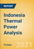 Indonesia Thermal Power Analysis - Market Outlook to 2030, Update 2021- Product Image