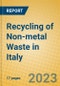 Recycling of Non-metal Waste in Italy - Product Image