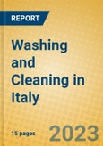 Washing and Cleaning in Italy- Product Image
