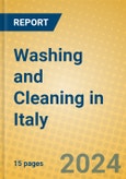 Washing and Cleaning in Italy- Product Image